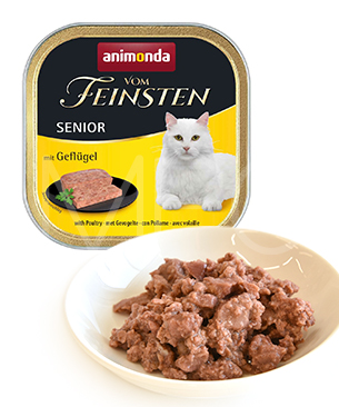 アニモンダ フォムファインステンシニアキャット ポルトリー・豚肉・牛肉 100g