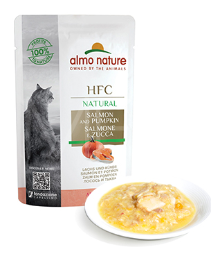 アルモネイチャー クラッシックキャット サーモン・パンプキン パウチ 55g