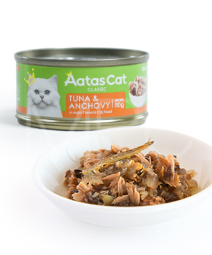 アタス CAT タンタライジング ツナ&アンチョビ 80ｇ