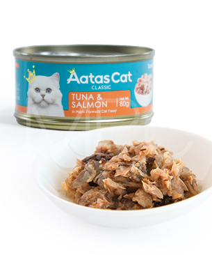 アタス CAT タンタライジング ツナ&サーモン 80ｇ