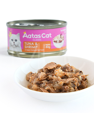 アタス CAT タンタライジング ツナ&シュリンプ 80ｇ