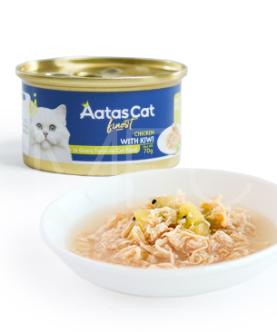 アタス CAT フルーティーフィースト チキンwithキウイ 70ｇ