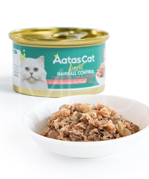 アタス CAT デイリーディフェンス ツナ&チキン ヘアボール 80ｇ