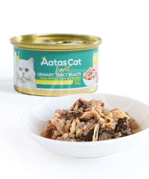 アタス CAT デイリーディフェンス ツナ&チキン ユリナリー 80ｇ