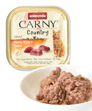 アニモンダ CAT カーニー カントリー 鶏・鴨・ガチョウ 100g