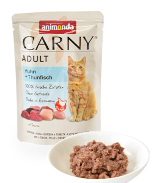 アニモンダ CAT カーニー パウチ 鶏・ツナ 85g