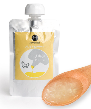 J&C プレミアムトリーツチキンピューレ 60g