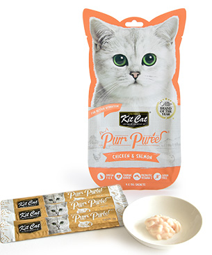 キットキャット パーピューレ チキン&サーモン 60g（15g×4）