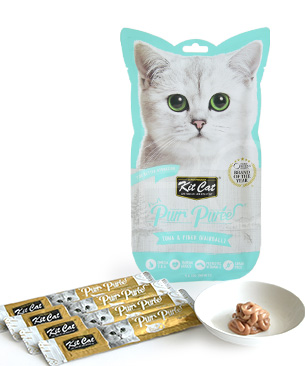 キットキャット パーピューレ ツナ&ファイバー 60g（15g×4）