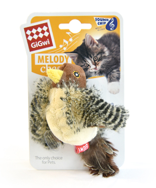 GiGwi メロディチェイサー コマドリ
