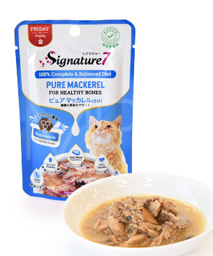 シグネチャー7 CAT パウチ 【金】  ピュアマッカレル（さば）  50g