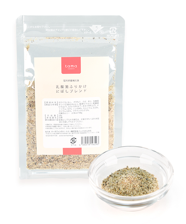 tama 乳酸菌ふりかけ にぼしブレンド 20g