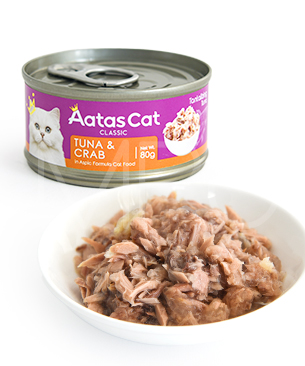 アタス CAT タンタライジング ツナ&クラブ 80ｇ