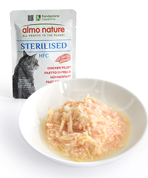 アルモネイチャー CAT ステアライズド(避妊・去勢) チキンフィレ 50g
