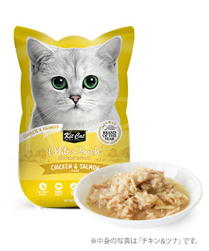 キットキャット プティパウチ チキン&サーモン 70g