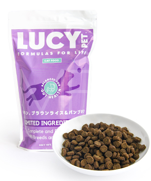 ルーシーペット CAT チキン・ブラウンライス＆パンプキン