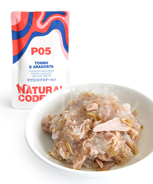 ナチュラルコード パウチタイプ マグロ ロブスター入り 70g