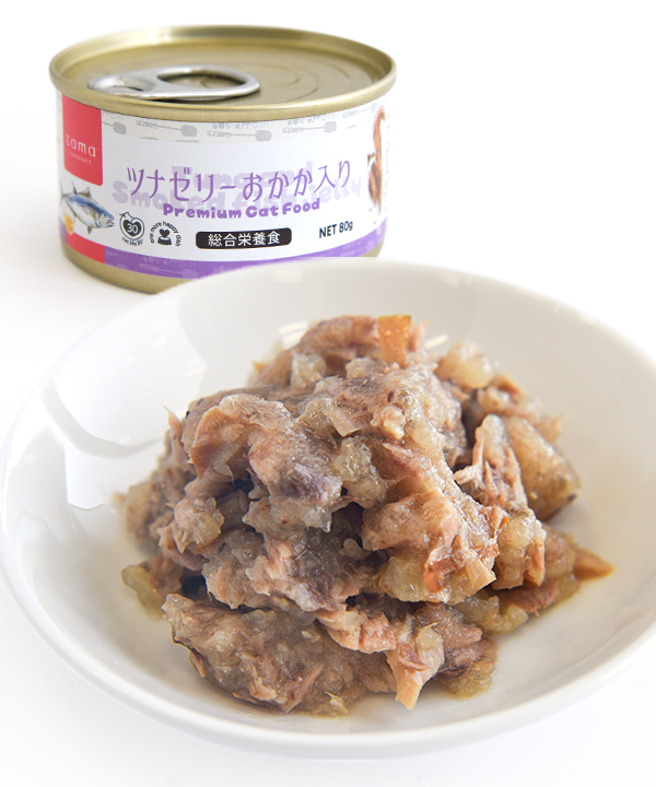 tama 総合栄養食 ツナ ゼリー おかか入り 80g