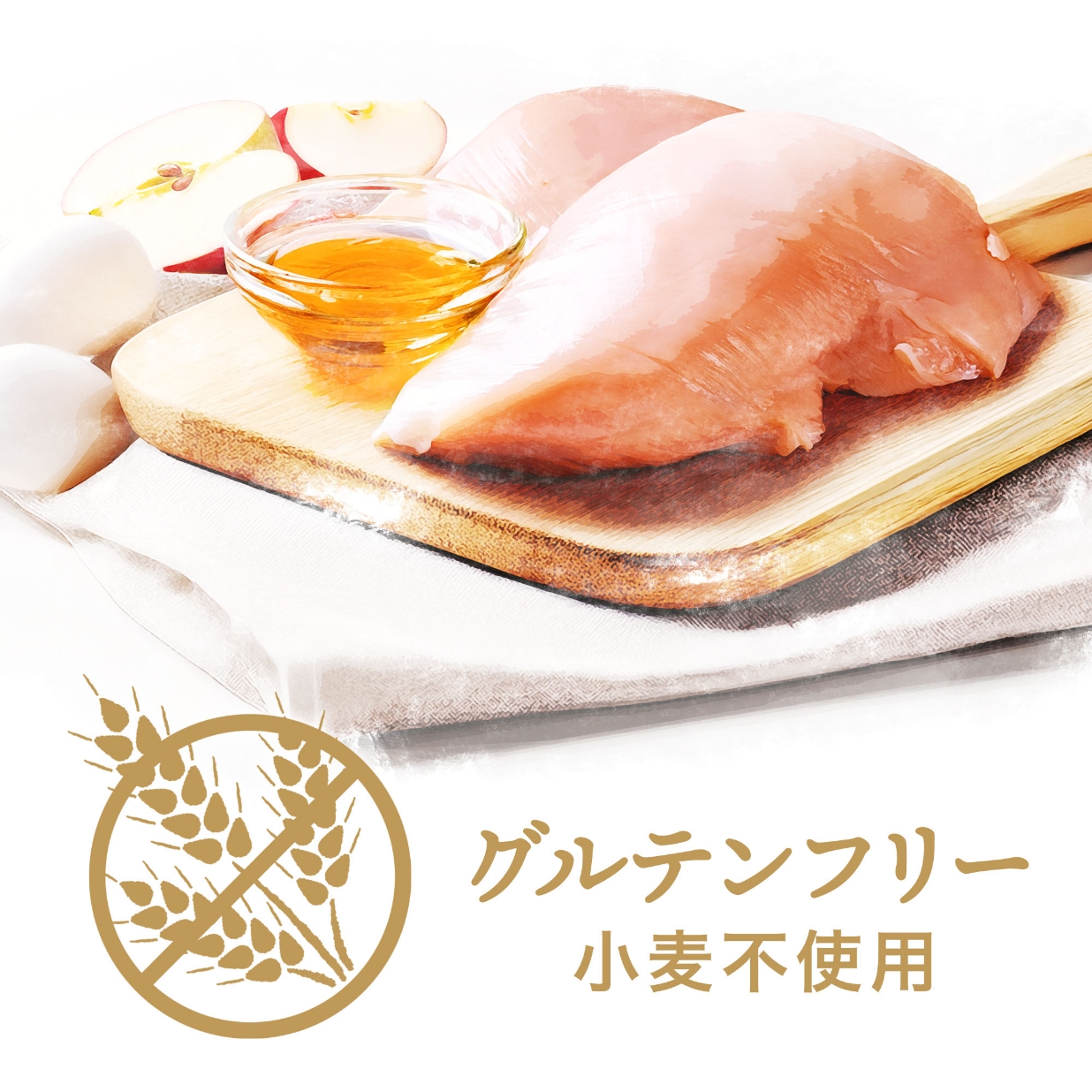 tama 療法食 腎臓ケア フレッシュチキン 100g: ドライフード【公式