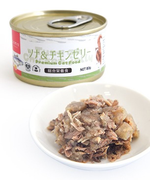 tama 総合栄養食 ツナ＆チキン ゼリー 80g